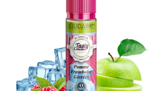 TASTY POMME FRAMBOISE GIVREES  0mg 50ml